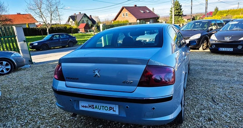 Peugeot 407 cena 9999 przebieg: 136000, rok produkcji 2004 z Sępopol małe 667